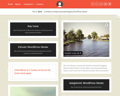 timeline theme