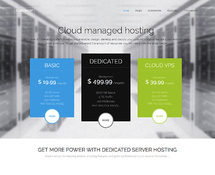 CloudHost WordPress Theme for Hosting Provider